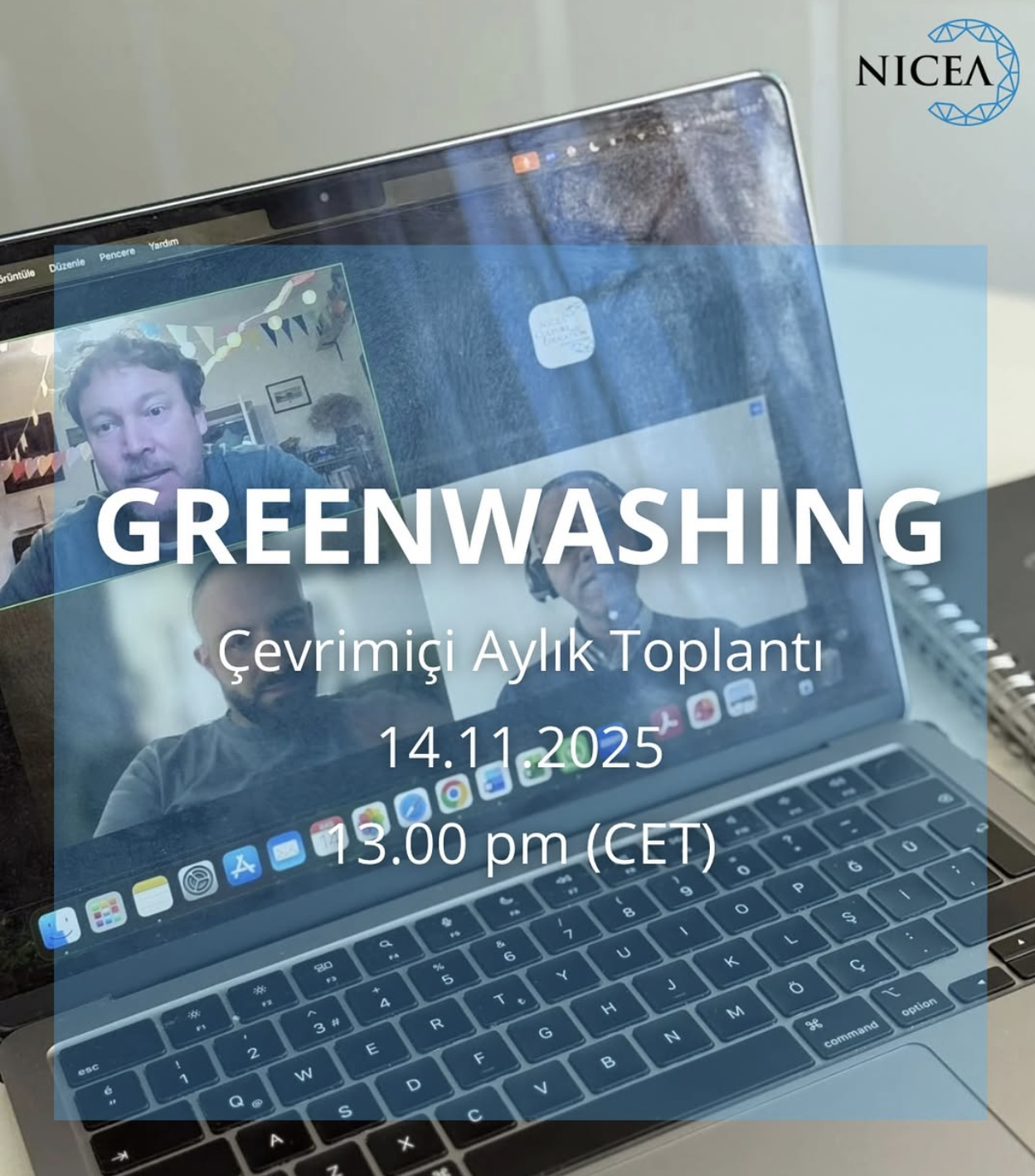 Greenwashing projemizin aylık çevrim içi toplantısı gerçekleştirildi